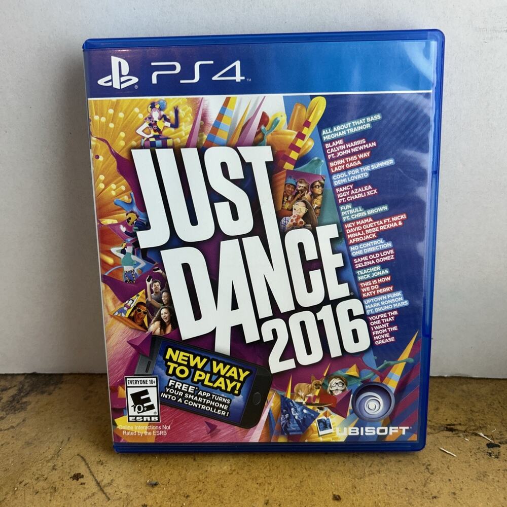 Just Dance 2016 (Sony PlayStation 4, 2015)